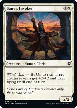 Bane's Invoker, Commander Legends: Battle for Baldur's Gate 7