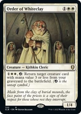 Order of Whiteclay, Commander Legends: Battle for Baldur's Gate 703