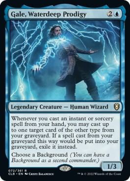 Gale, Waterdeep Prodigy, Commander Legends: Battle for Baldur's Gate 72