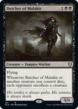 Butcher of Malakir, Commander Legends: Battle for Baldur's Gate 741