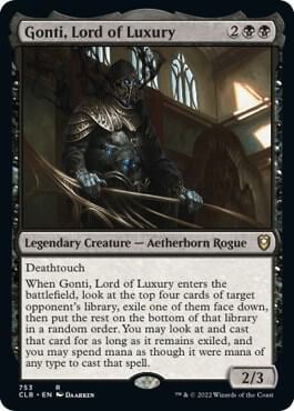 Gonti, Lord of Luxury, Commander Legends: Battle for Baldur's Gate 753
