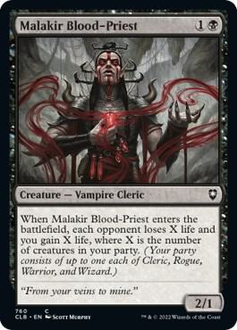 Malakir Blood-Priest, Commander Legends: Battle for Baldur's Gate 760