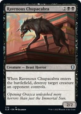 Ravenous Chupacabra, Commander Legends: Battle for Baldur's Gate 770