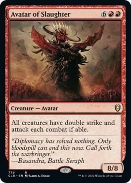 Avatar of Slaughter, Commander Legends: Battle for Baldur's Gate 779