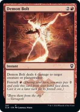 Demon Bolt, Commander Legends: Battle for Baldur's Gate 787