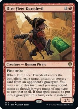 Dire Fleet Daredevil, Commander Legends: Battle for Baldur's Gate 788