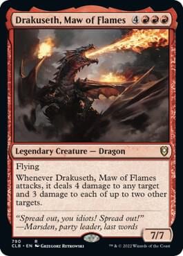 Drakuseth, Maw of Flames, Commander Legends: Battle for Baldur's Gate 790