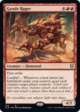 Geode Rager, Commander Legends: Battle for Baldur's Gate 794