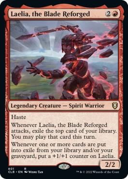 Laelia, the Blade Reforged, Commander Legends: Battle for Baldur's Gate 801