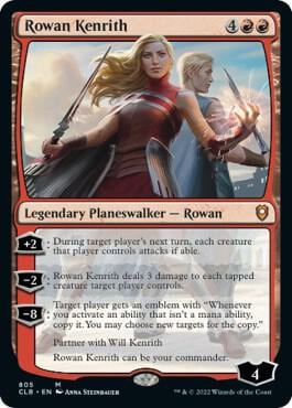 Rowan Kenrith, Commander Legends: Battle for Baldur's Gate 805
