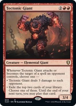 Tectonic Giant, Commander Legends: Battle for Baldur's Gate 808