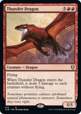 Thunder Dragon, Commander Legends: Battle for Baldur's Gate 810