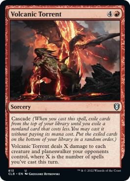 Volcanic Torrent, Commander Legends: Battle for Baldur's Gate 813
