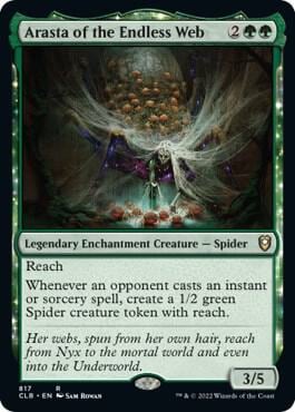 Arasta of the Endless Web, Commander Legends: Battle for Baldur's Gate 817