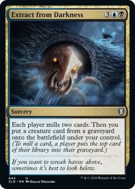 Extract from Darkness, Commander Legends: Battle for Baldur's Gate 844
