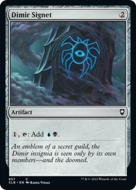 Dimir Signet, Commander Legends: Battle for Baldur's Gate 857