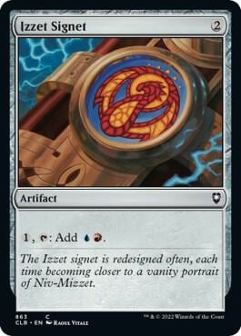 Izzet Signet, Commander Legends: Battle for Baldur's Gate 863