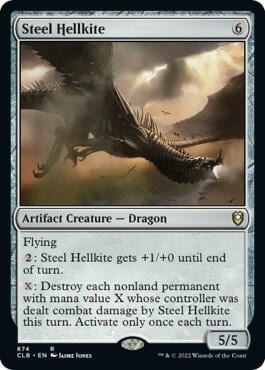 Steel Hellkite, Commander Legends: Battle for Baldur's Gate 874