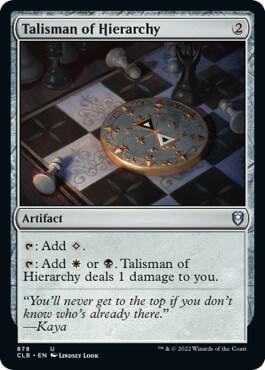 Talisman of Hierarchy, Commander Legends: Battle for Baldur's Gate 878