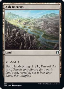 Ash Barrens, Commander Legends: Battle for Baldur's Gate 880