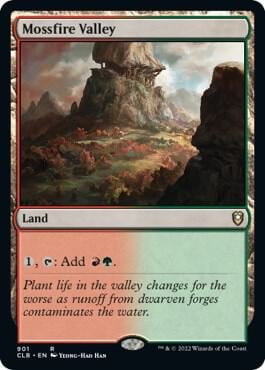 Mossfire Valley, Commander Legends: Battle for Baldur's Gate 901