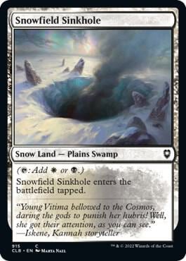 Snowfield Sinkhole, Commander Legends: Battle for Baldur's Gate 915