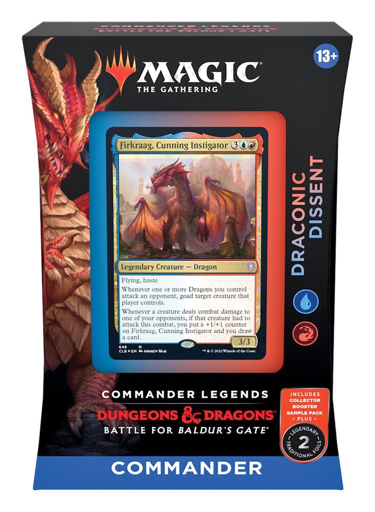 Commander Legends: Battle for Baldur's Gate - Draconic Dissent Commander Deck, Commander Legends: Battle for Baldur's Gate P267030