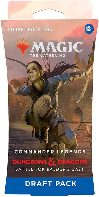 Commander Legends: Battle for Baldur's Gate - 3-Booster Draft Pack, Commander Legends: Battle for Baldur's Gate P267033