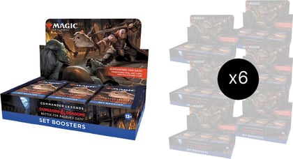 Commander Legends: Battle for Baldur's Gate - Set Booster Box Case, Commander Legends: Battle for Baldur's Gate P268513