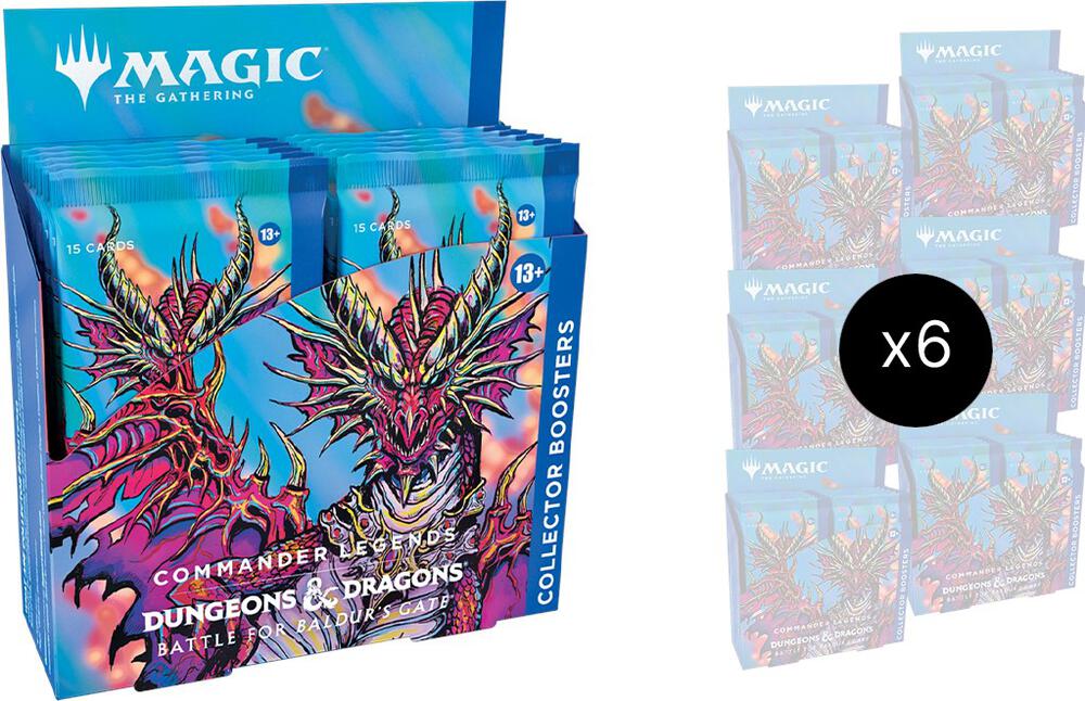 Commander Legends: Battle for Baldur's Gate - Collector Booster Display Case, Commander Legends: Battle for Baldur's Gate P268514