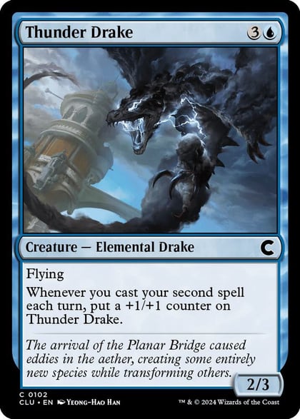 Thunder Drake, Ravnica: Clue Edition 102