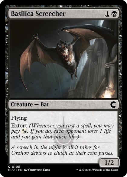 Basilica Screecher, Ravnica: Clue Edition 105