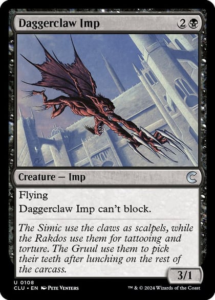 Daggerclaw Imp, Ravnica: Clue Edition 108