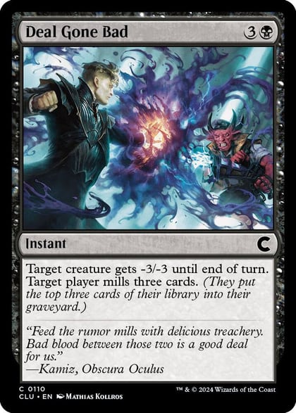 Deal Gone Bad, Ravnica: Clue Edition 110