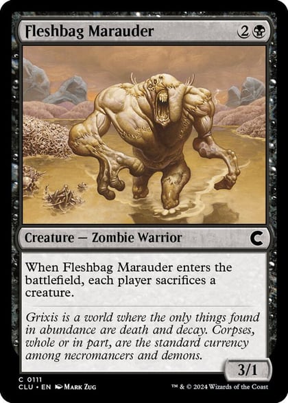 Fleshbag Marauder, Ravnica: Clue Edition 111