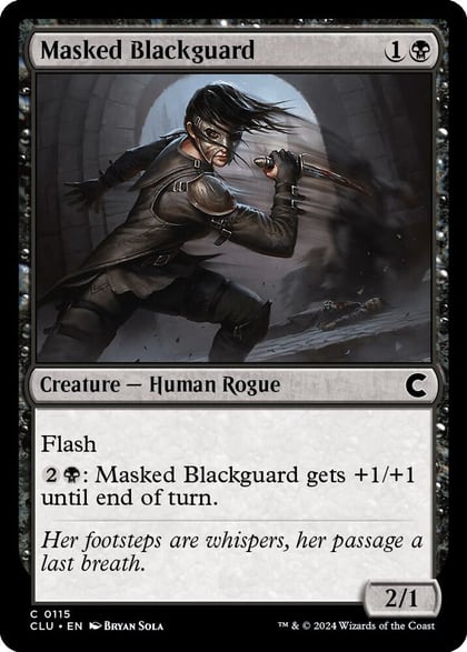 Masked Blackguard, Ravnica: Clue Edition 115