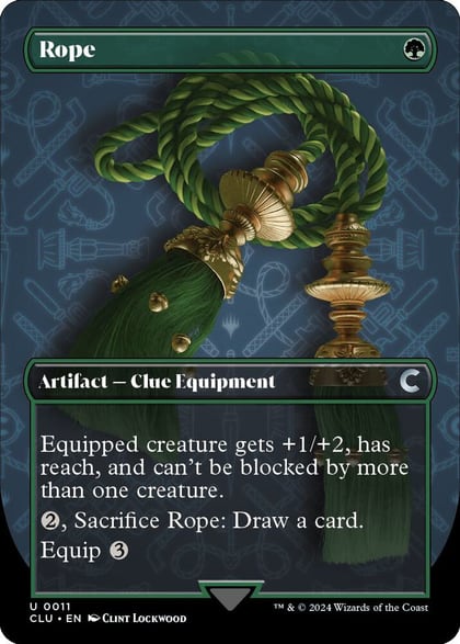 Rope (Borderless), Ravnica: Clue Edition 11