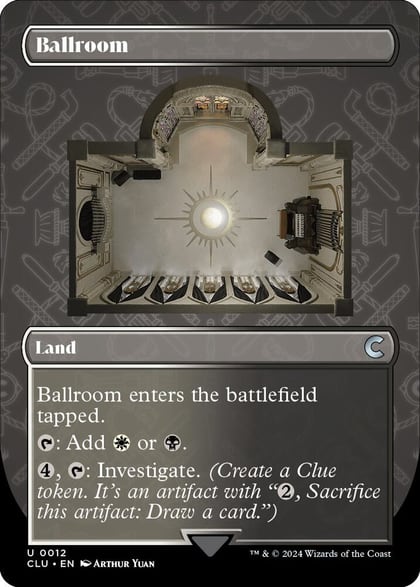 Ballroom (Borderless), Ravnica: Clue Edition 12