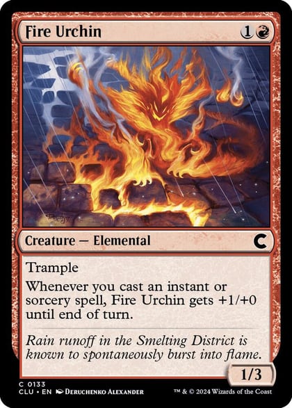 Fire Urchin, Ravnica: Clue Edition 133