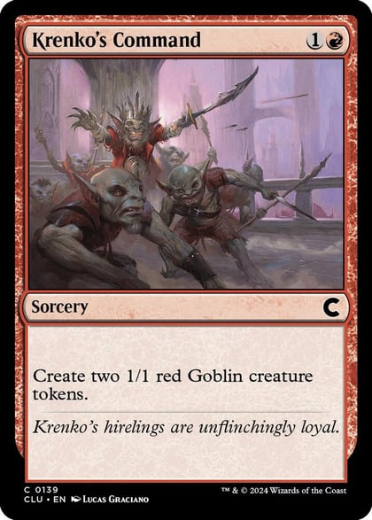 Krenko's Command, Ravnica: Clue Edition 139