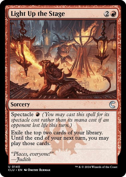 Light Up the Stage, Ravnica: Clue Edition 140