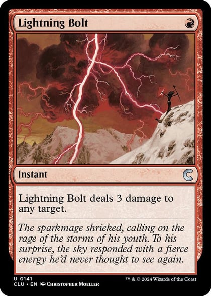 Lightning Bolt, Ravnica: Clue Edition 141