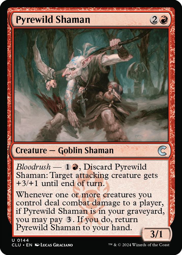 Pyrewild Shaman, Ravnica: Clue Edition 144