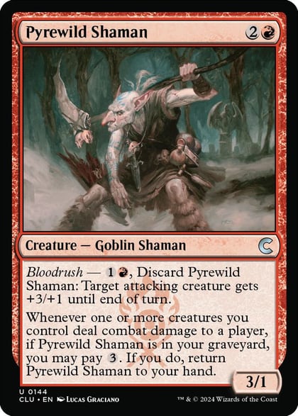 Pyrewild Shaman, Ravnica: Clue Edition 144