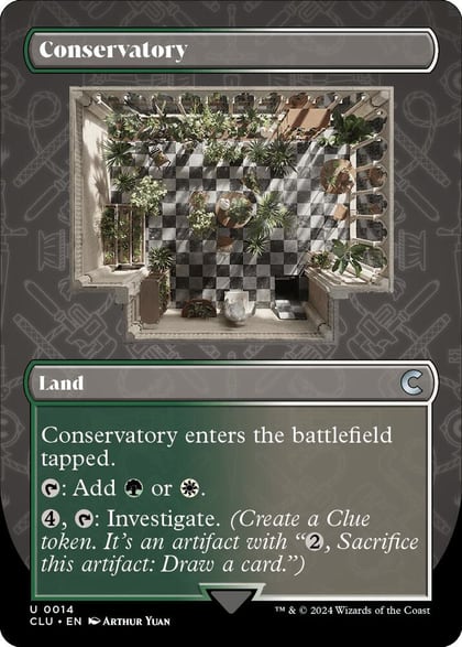 Conservatory (Borderless), Ravnica: Clue Edition 14