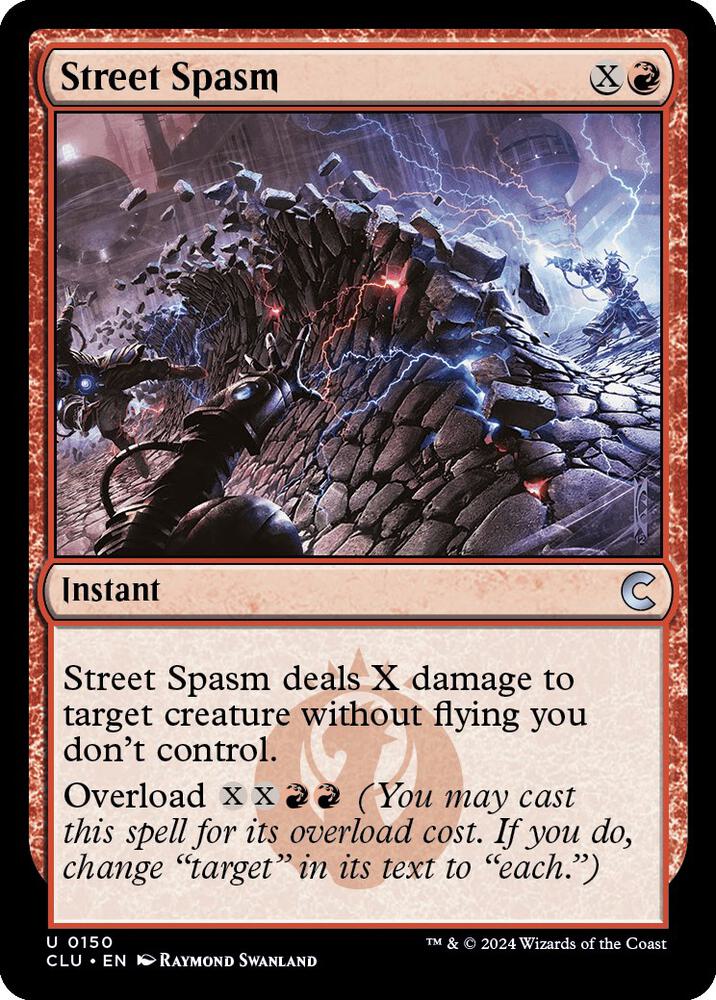 Street Spasm, Ravnica: Clue Edition 150