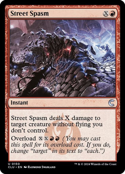Street Spasm, Ravnica: Clue Edition 150