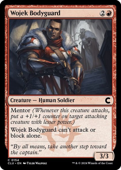 Wojek Bodyguard, Ravnica: Clue Edition 154