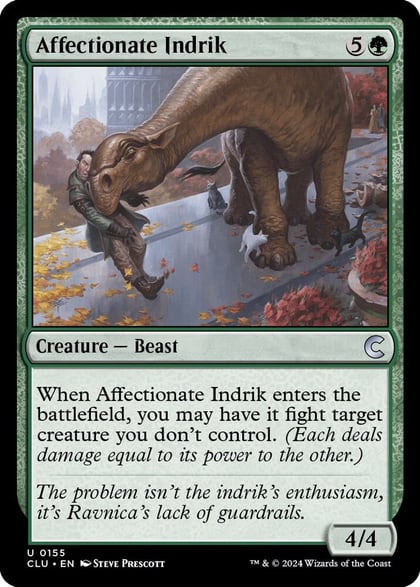 Affectionate Indrik, Ravnica: Clue Edition 155
