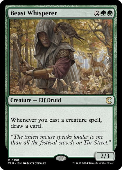 Beast Whisperer, Ravnica: Clue Edition 158